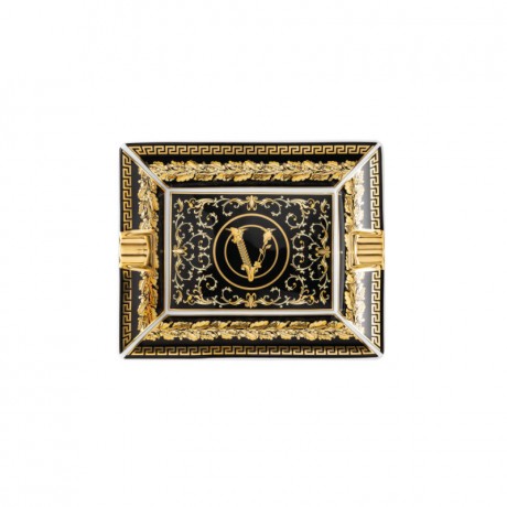 Rosenthal meets Versace Rosenthal Versace Virtus Gala Black Ascher 13 cm Rosenthal Versace Virtus Gala Черная пепельница 13 см