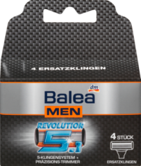 Balea MEN revolution 5.1 Запасные лезвия	, 4 шт