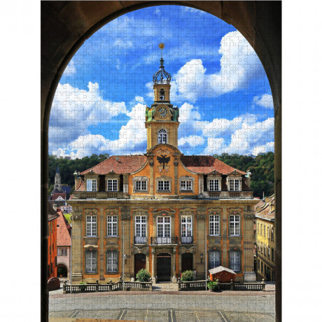 CALVENDO Puzzle CALVENDO Puzzle Rathaus Schwabisch Hall Пазл CALVENDO Puzzle Rathaus Schwabisch Hall