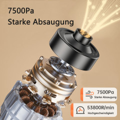 REDOM REDOM Akku-Handstaubsauger Handstaubsauger Autostaubsauger Staubsauger Bodenstaubsauger Kabellos, 120,00 W, Beutellos, 3 in 1 7500Pa 6000mA-Akku Wohnungen Auto  Беспроводной ручной пылесос REDOM ручной пылесос автомобильный пылесос пылесос напольный