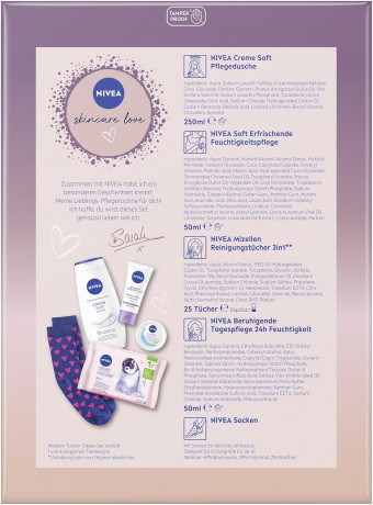 Nivea Skincare Love Gift Set Подарочный набор «Skincare Love»