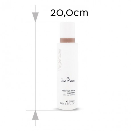JEAN D'ARCEL nettoyant doux  micellaire VEGETALIE Reinigung 100% naturliche Wirkstoffe  nettoyant doux micellaire VEGETALIE очищающее средство 3 в 1 100% натуральные активные ингредиенты