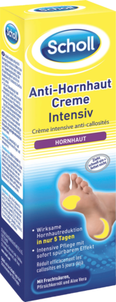 Scholl Интенсивно Смягчающий Крем для Ног против Ороговевшей Кожи, 75 мл