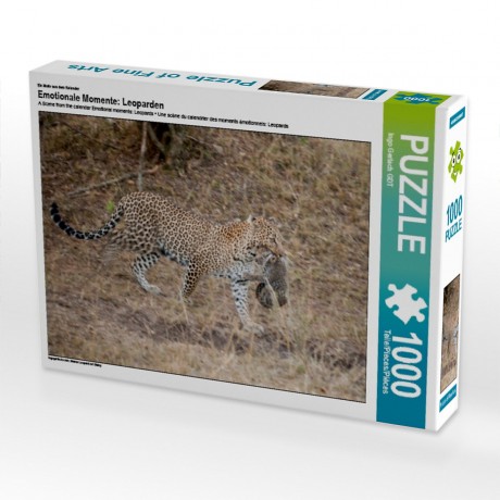 CALVENDO Puzzle CALVENDO Puzzle Emotionale Momente: Leoparden Пазл CALVENDO Puzzle Эмоциональные моменты: леопарды