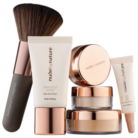 Nude by Nature Complexion Essentials Starter Kit Make-up Set Sets, 1 шт.
