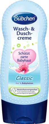 Bübchen Wasch- und Duschcreme classic, Крем для душа и умывания	, 230 мл