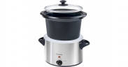Bestron Bestron Slow Cooker ASC350, Multikocher edelstahl/schwarz  edelstahl/schwarz Bestron Slow Cooker ASC350, мультиварка нержавеющая сталь/черный