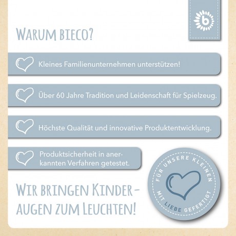 bieco Greifling Holz Natur mit Silikon Kugeln Baby Beissring 7cm Greifring 0 M Beissringe Клатча из натурального дерева с силиконовыми шариками Детское прорезыватель для зубов 7см Захватывающее кольцо 0 М Прорезыватель для зубов