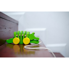 PLANTOYS Push+Pull Tanzendes Krokodil Nachziehspielzeug Игрушка «Танцующий крокодил: толкай и тяни»
