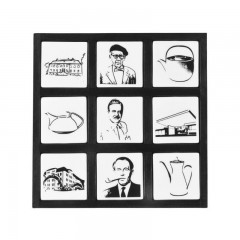 Rosenthal studio-line Rosenthal studio-line Hommage Philip Rosenthal studio-line / MemoryOneHundred Memory 37-tlg. limitiert auf 100 Stuck - 36 Porzellan-Karten in Holzschatulle Rosenthal studio-line Homage Philip Rosenthal studio-line / MemoryOneHundred