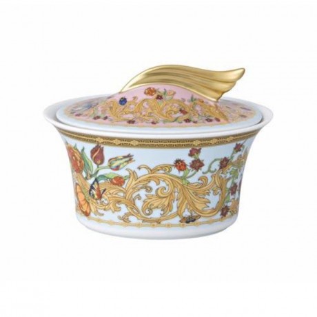 Rosenthal meets Versace Rosenthal Versace Le Jardin de Versace Zuckerdose 6 Personen 0,21 L Rosenthal Versace Le Jardin de Versace Сахарница на 6 персон 0,21 л