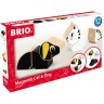 BRIO Magnet-Tiere Hund und Katze Магнит животные собака и кошка