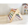 Woodwork for Kids 3-teiliges Piklerset Massivholz mit Kletterdreieck Набор из 3-х частей для пиклера из массива дерева с треугольником для лазанья