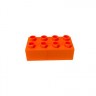 LEGO LEGO Duplo 2x4 Steine Orange - 50 Stuck - Grundbausteine 3011 NEU LEGO Duplo 2x4 кирпичи оранжевые - 50 штук - основные строительные блоки 3011 НОВИНКА