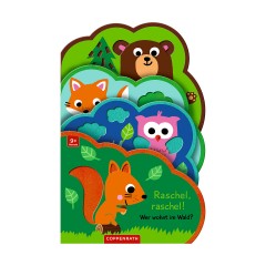 Coppenrath Verlag Mein Filz-Fuhlbuch: Brumm! Wer wohnt im Wald? Моя войлочная книга: Брамм! Кто живет в лесу?