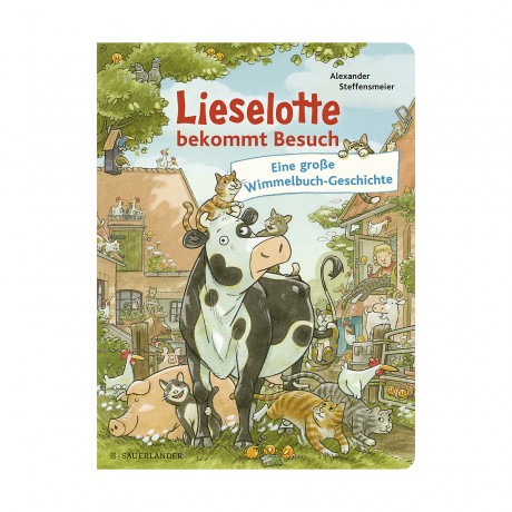 Sauerlander Verlag Lieselotte bekommt Besuch Лизелотта принимает посетителя