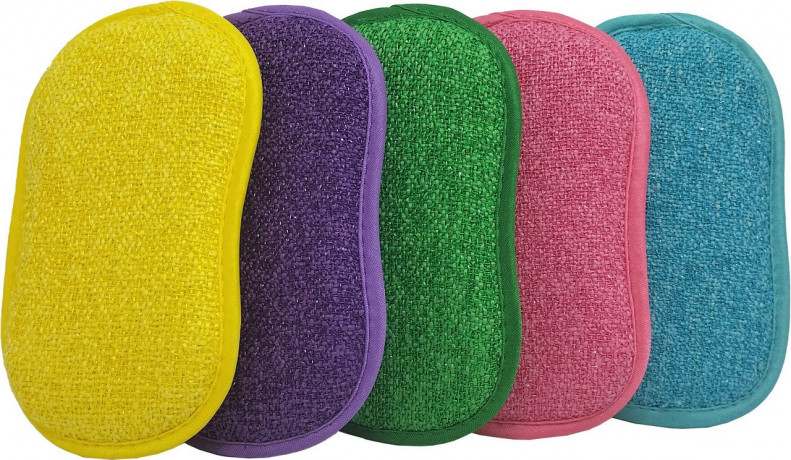 Genius Genius 2in1 MF-Schwamm Set 5tlg. KUcCHENHELFER multicolour Набор губок Genius 2в1 MF, 5 шт. КУХОННЫЙ ПОМОЩНИК