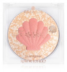 essence Cute as shell Эссенс румяна с подсвечивающим эффектом