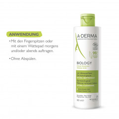 A-DERMA Biology Make-up Entfernungslotion  Биологический лосьон для снятия макияжа