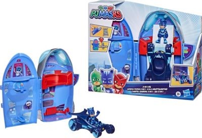 Hasbro PJ Masks 2-in-1-Hauptquartier und Rakete Герои в масках 2-в-1 Штаб и Ракета