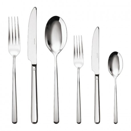 Sambonet Sambonet Linear - Edelstahl 18/10 Besteckset 36-tlg. Vollheft / Monoblock Sambonet Linear - набор столовых приборов из нержавеющей стали 18/10, 36 предм. Полный буклет/моноблок