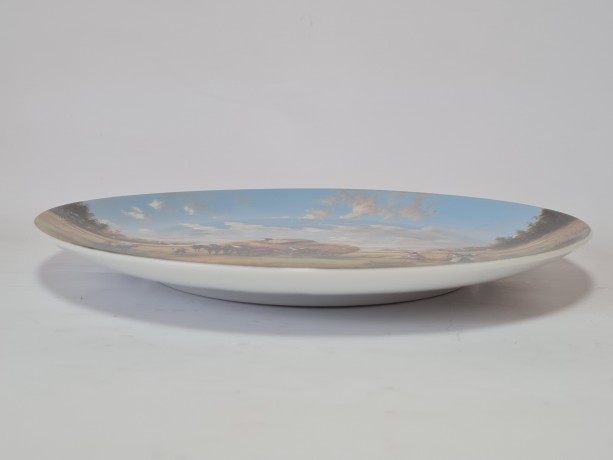 Seltmann Weiden Декоративная тарелка "Сенокос", номерная 7626, 19,5 см, Германия, 1986г.