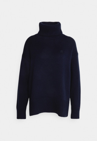 Tommy Hilfiger ROLL-NK Jumper desert sky РОЛЛ-НК джемперы небо пустыни