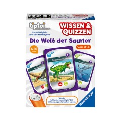 Ravensburger tiptoi Wissen  Quizzen: Die Welt der Saurier Тесты на знание tiptoi: Мир динозавров