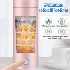 zggzerg zggzerg Reise-Wasserkocher Tragbarer Wasserkocher Elektrisch Reisewasserkocher,Mini Wasserkocher Rosa zggzerg Дорожный чайник, Портативный чайник, Электрический дорожный чайник, Мини-чайник