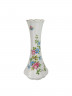 Ваза винтажная Royal KPM Bavaria, с розово-голубыми цветами, средний размер, ручная работа, фарфор, 21 см, Германия, 1970-80гг.