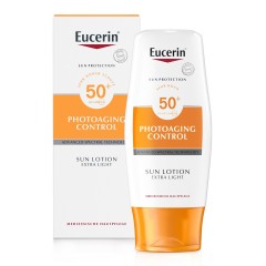 Eucerin Sun Lotion PhotoAging Control LSF 50+  Лосьон для загара против фотостарения SPF 50+