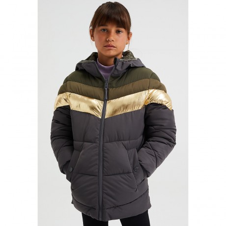 WE Fashion Meisjes reversible jas met colourblock Blazer fur Madchen Двусторонний блейзер Meisjes jas met с цветными блоками для девочек