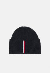 Tommy Hilfiger BEANIE UNISEX Beanie black ШАПКА УНИСЕКС Шапочка черный