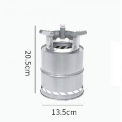 GelldG GelldG Reiskocher Holzofen Camping, Campingkocher, Holzofen Tragbar Edelstahl  Рисоварка GelldG, дровяная печь, кемпинговая печь, дровяная печь, портативная, из нержавеющей стали