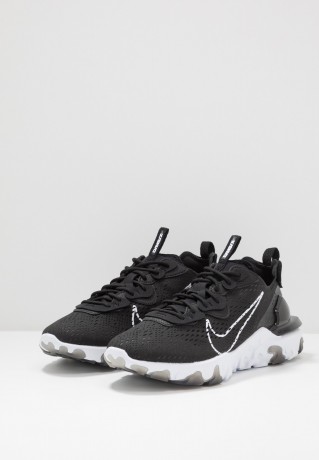 Nike Sportswear REACT VISION UNISEX Sneaker low black/white REACT VISION UNISEX Низкие кроссовки женские черно-белый