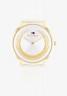 Tommy Hilfiger CLASSIC Watch gold   gold   silberweiss   weiss CLASSIC-часы золото золото серебро белый белый