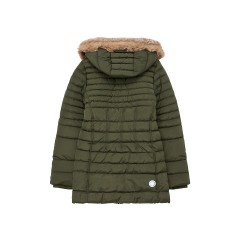 s.Oliver Steppjacke mit abnehmbarer Kunstfellblende Mantel fur Madchen Стеганая куртка с отстегивающейся опушкой из искусственного меха Пальто для девочки