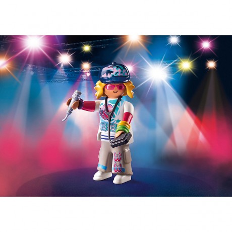 PLAYMOBIL PLAYMOBIL 70237 Playmo-Friends: Rapperin PLAYMOBIL 70237 Друзья Playmo: Рэпер