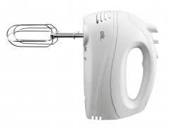 OK OK Handmixer 5 Stufen weiss, 250 W  Ручной миксер OK, 5 уровней, белый, 250 Вт