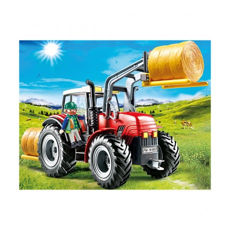 PLAYMOBIL PLAYMOBIL 6867 Riesentraktor mit Spezialwerkzeugen Гигантский трактор PLAYMOBIL 6867 со специальными инструментами