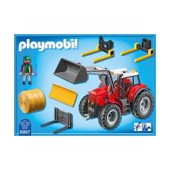PLAYMOBIL PLAYMOBIL 6867 Riesentraktor mit Spezialwerkzeugen Гигантский трактор PLAYMOBIL 6867 со специальными инструментами