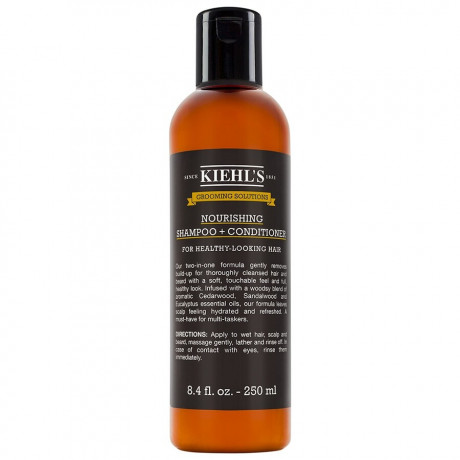 Kiehl’s Grooming Solutions Nourishing Shampoo & Conditioner 250 ml Grooming Solutions Питательный шампунь и кондиционер