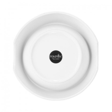 Tettau Tettau Rondo / Liane Pompoos Black Porzellannapf gross d: 25 cm / 1,5 L Tettau Rondo / Liane Pomp??s Черная фарфоровая чаша, большая д: 25 см / 1,5 л