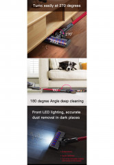 Blue Chilli Blue Chilli Akku-Stielstaubsauger Staubsauger F20 MAX, 25 kPa fur grundliche und effiziente Reinigung, 400,00 W, beutellos, 60Min (29,6V, 2000mAh), Zyklon + Baumwollfilter H13, 70dB, 100Luftwatt  Беспроводной пылесос Blue Chilli F20 MAX, 25 кП