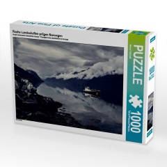 CALVENDO Puzzle CALVENDO Puzzle Rauhe Landschaften pragen Norwegen Пазл CALVENDO Puzzle Суровые пейзажи Норвегии