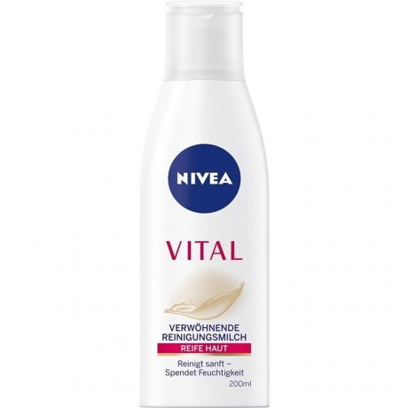 Nivea Vital Verwohnende Reinigungsmilch Vital успокаивающее очищающее молочко