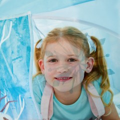 WORLDS APART Betthimnmel Spielzelt Die Eiskonigin 2 Игровая палатка с балдахином The Ice Queen 2