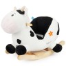 bieco Schaukelpferd Plusch Kuh Heidi Schaukeltier 70cm Baby Wippe Holz Spielzeug ab 9M Schaukeltiere Лошадка-качалка Плюшевая корова Хайди Животное-качалка 70 см Baby Rocker Деревянная игрушка от 9M Rocking Animals