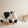 bieco Schaukelpferd Plusch Kuh Heidi Schaukeltier 70cm Baby Wippe Holz Spielzeug ab 9M Schaukeltiere Лошадка-качалка Плюшевая корова Хайди Животное-качалка 70 см Baby Rocker Деревянная игрушка от 9M Rocking Animals