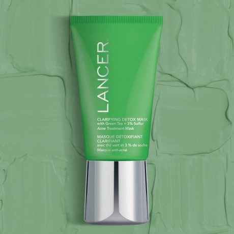 Lancer Clarifying Detox Mask with Green Tea  Очищающая детокс-маска с зеленым чаем